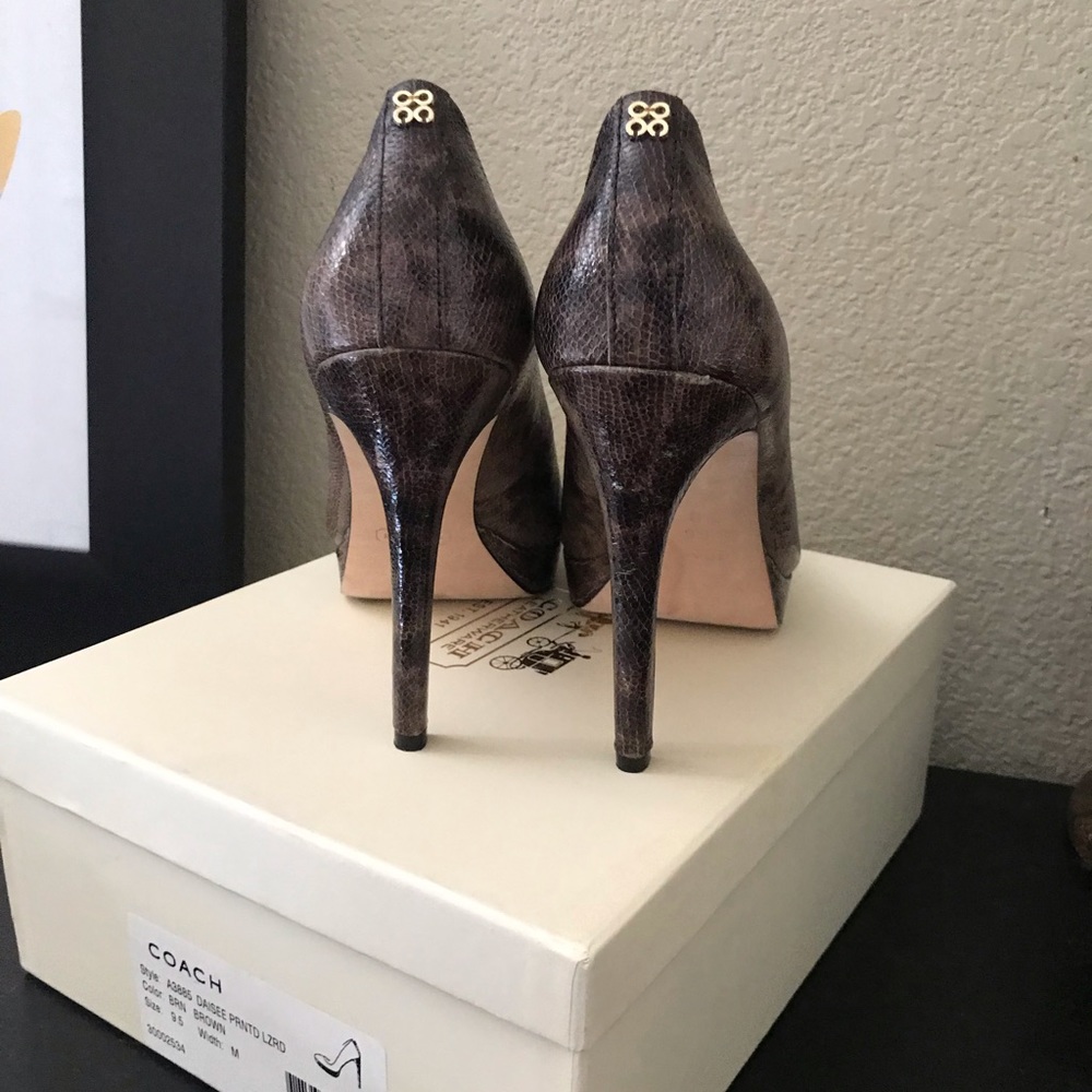 Coach platform heel - Picture 3 of 3